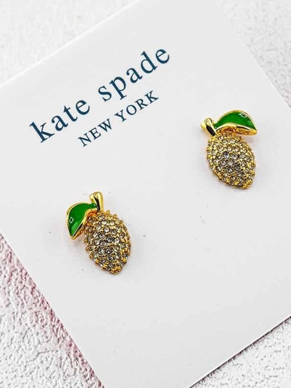 Kate Spade Grapefruit Stud Earrings - Picture 4 of 5